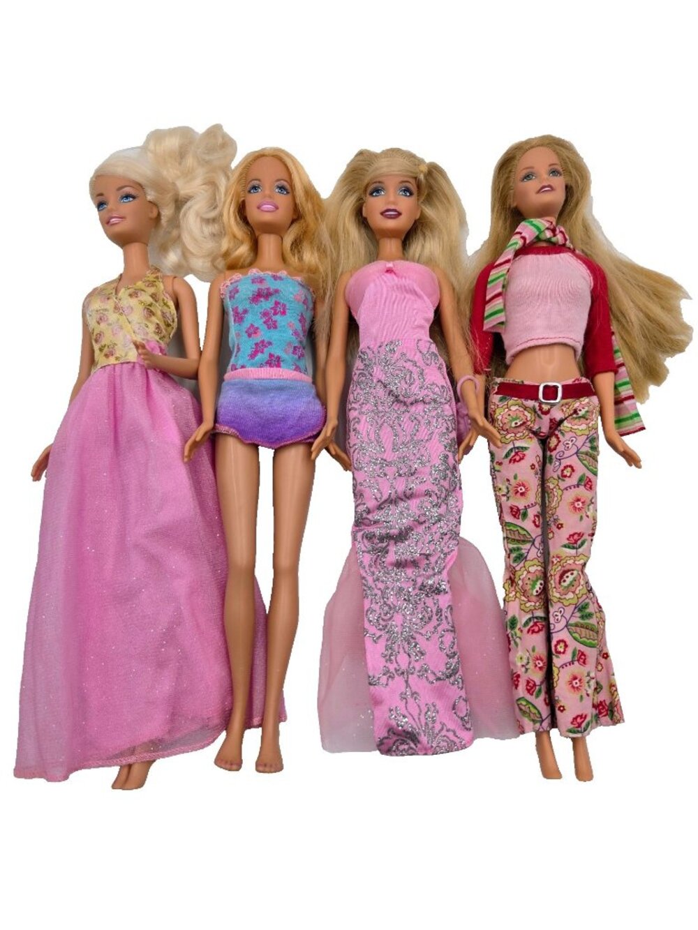 Barbie Doll Lot Beach Party School Cool I Can Be Sweet Chef 4 Dolls Mattel Read
